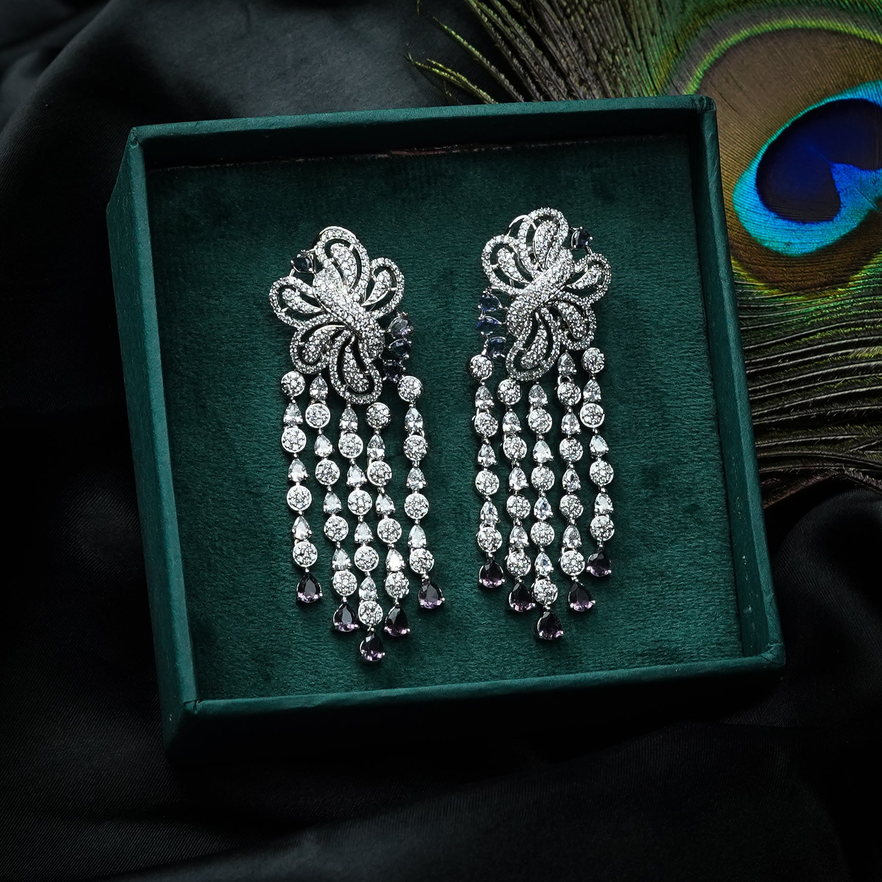 Mira Noor Diamond Earrings
