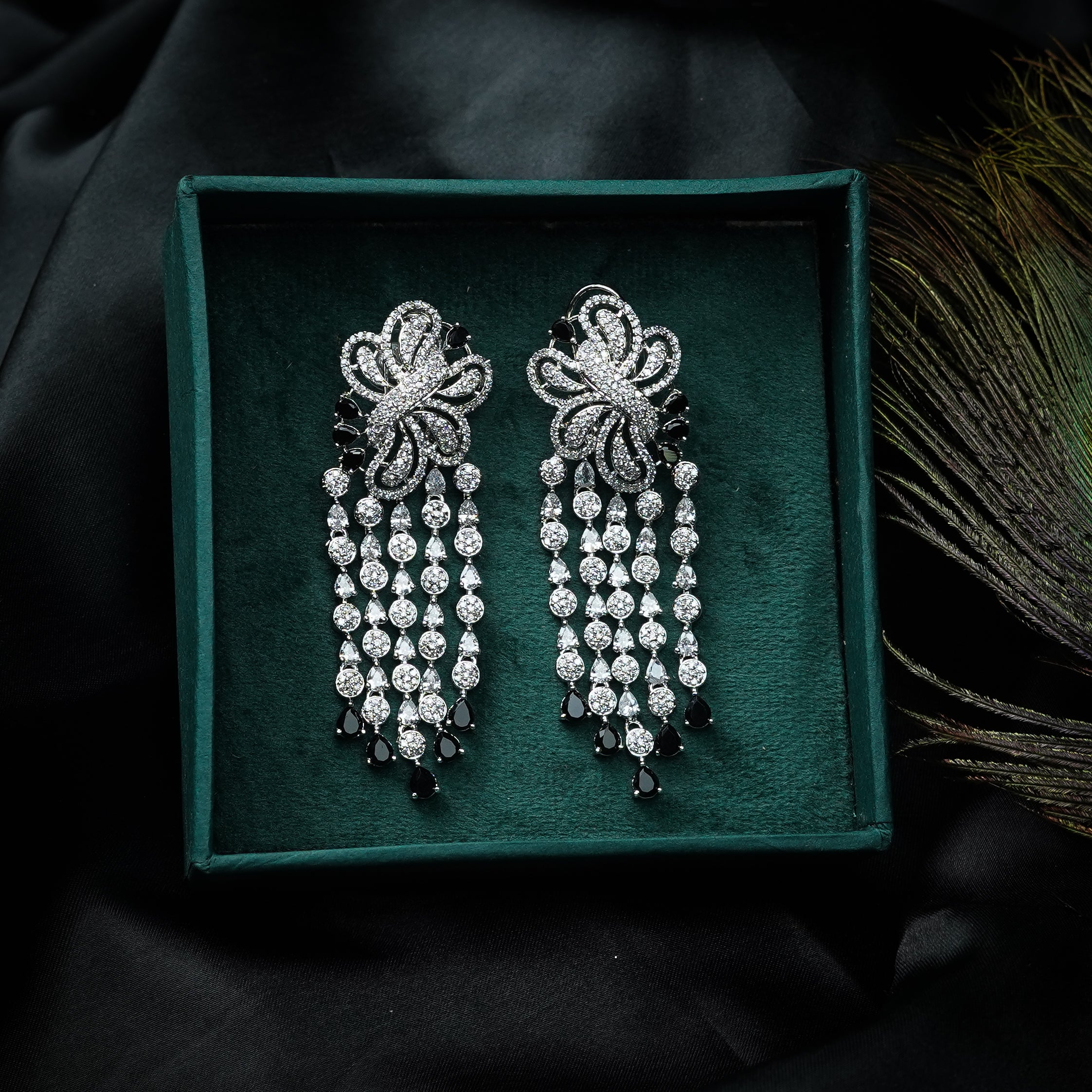 Mira Noor Diamond Earrings