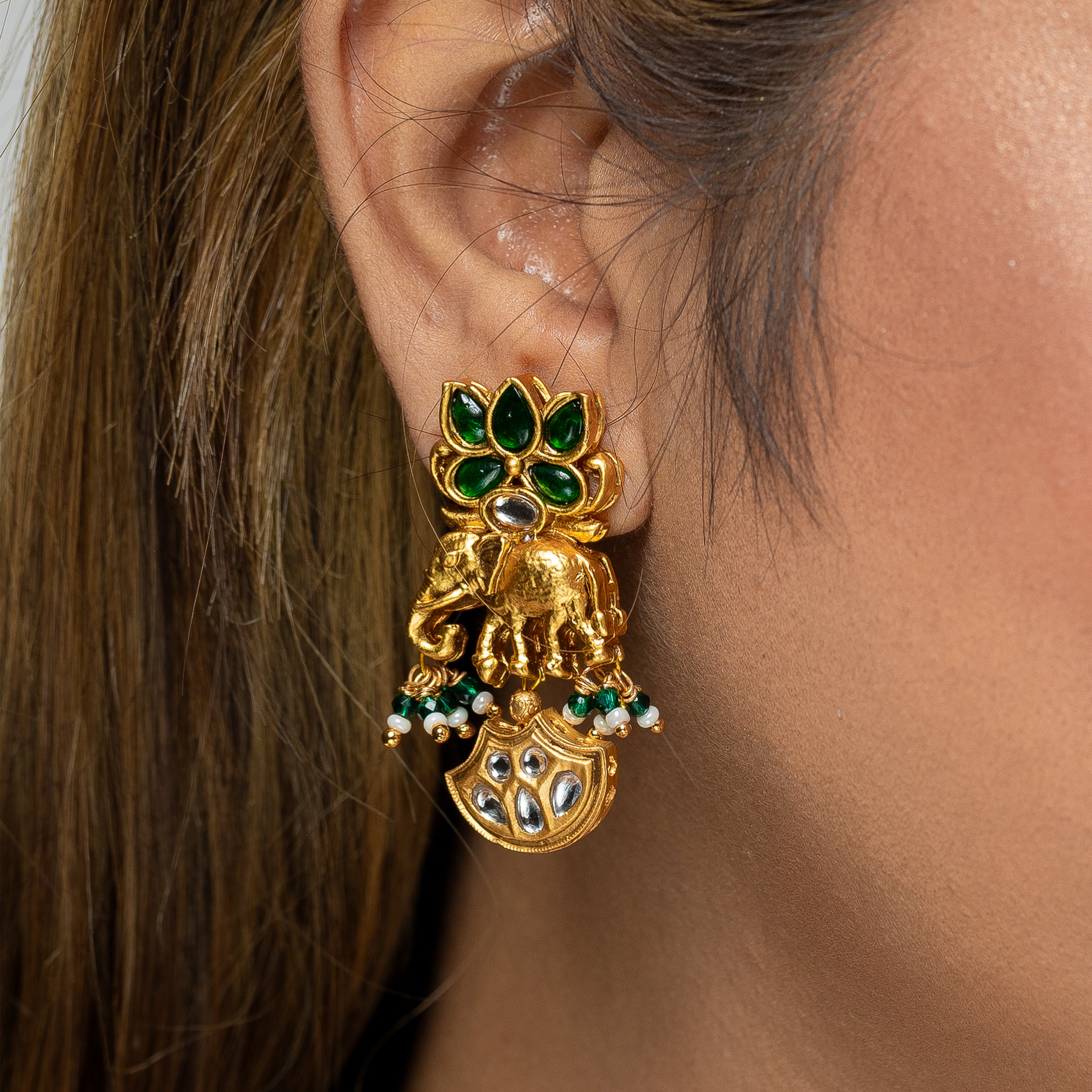 Zevar Club Designer Antique Rajwada Jewellery Set