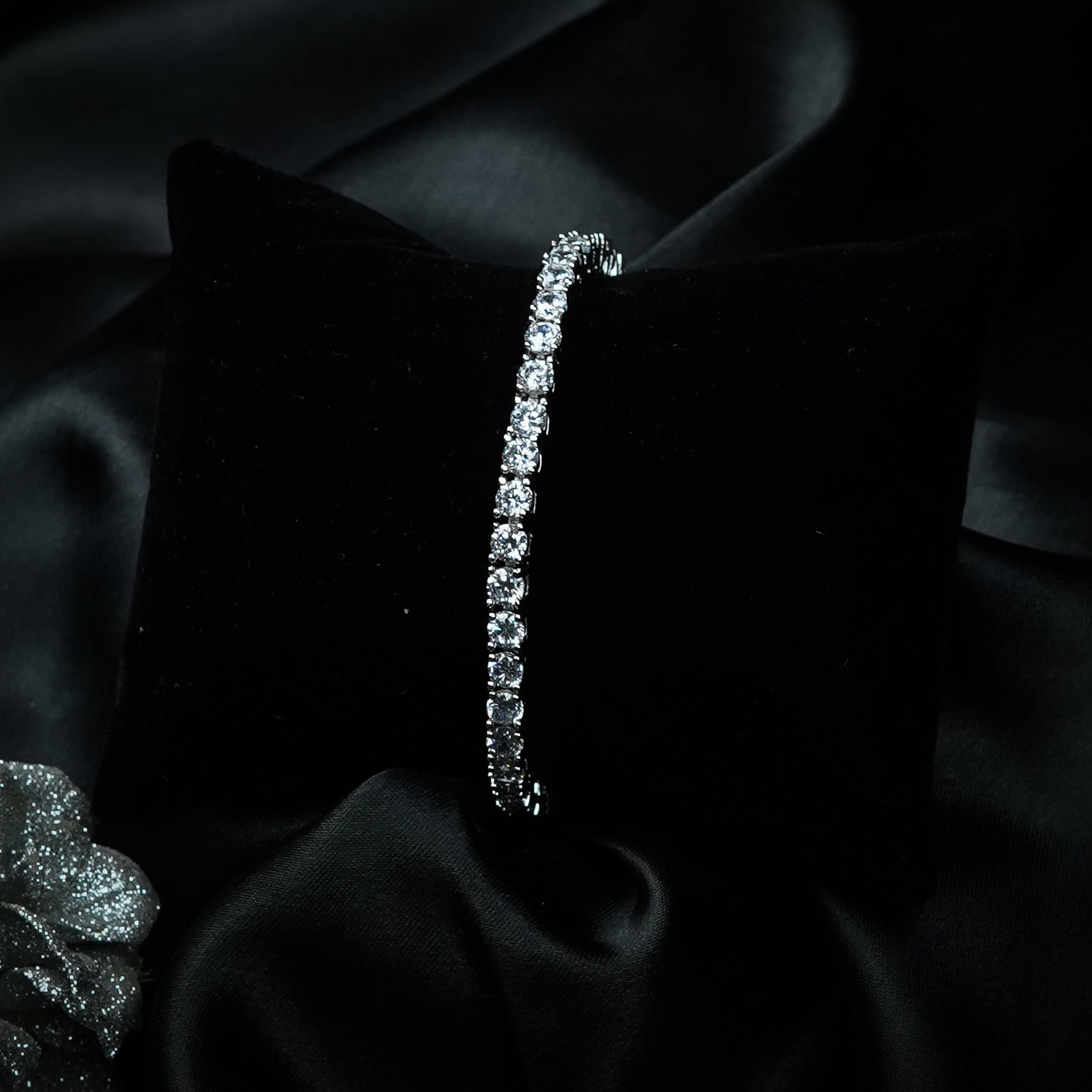Twisha Tennis Sleek Diamond Bracelet