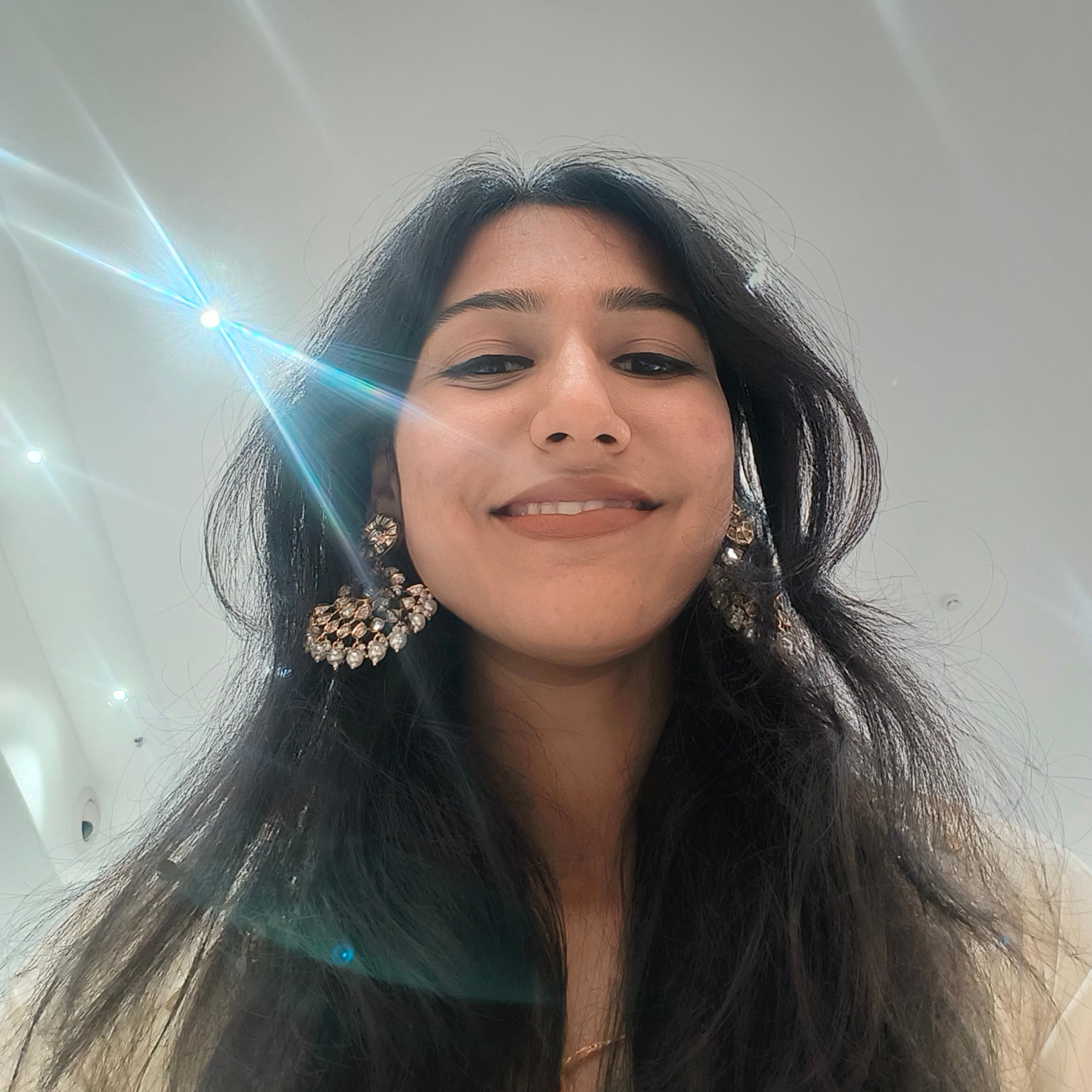 Zevar Club 12K Gold-Plated Roshini Kundan Pearl Chand Baalis