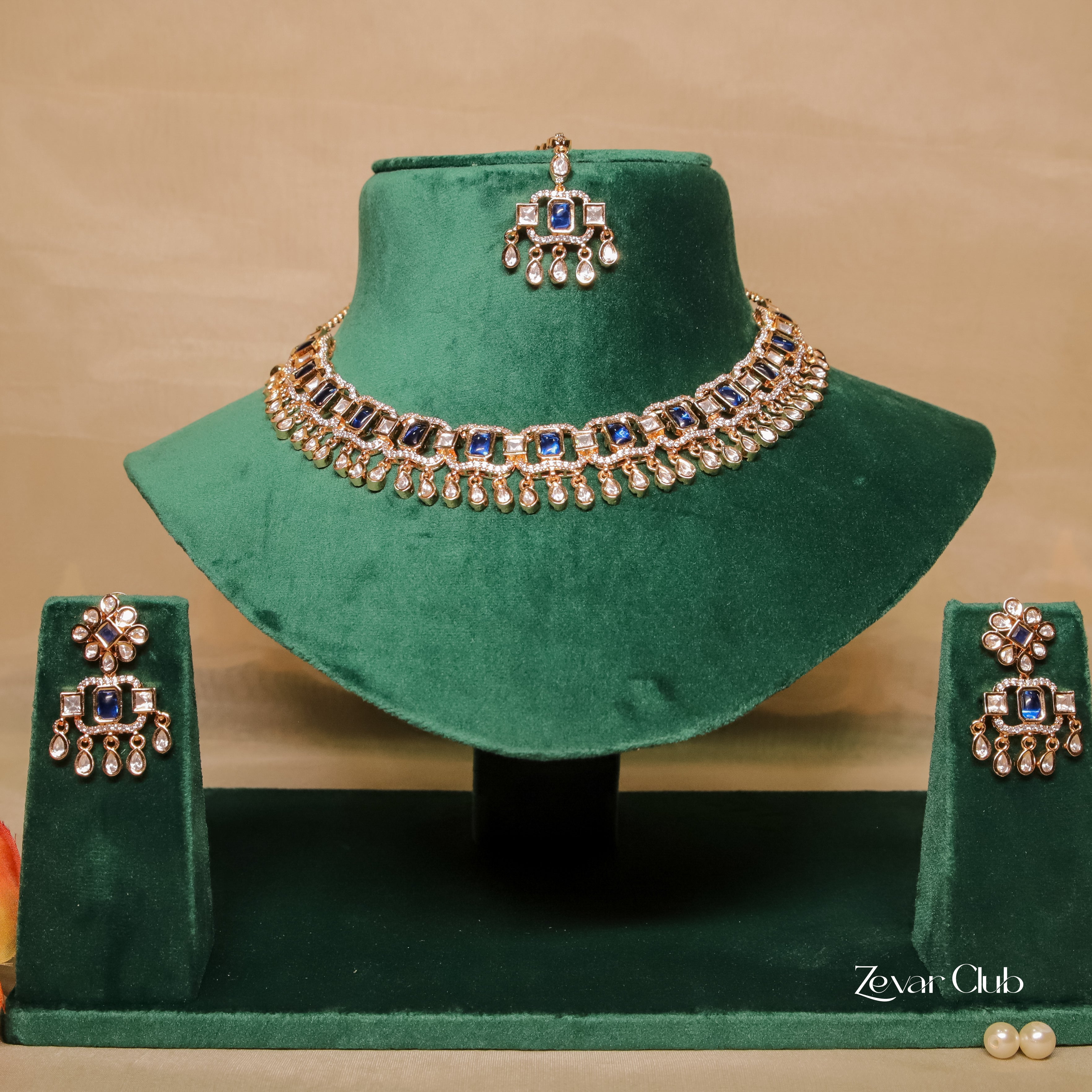 Zevar Club Etheral Festive Kundan Set