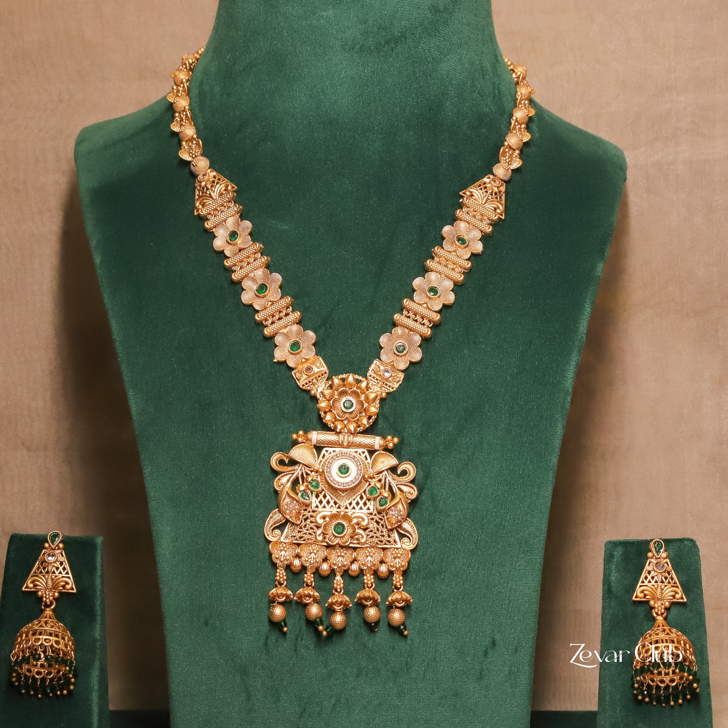 Zevar Club Mohini Antique Temple Set