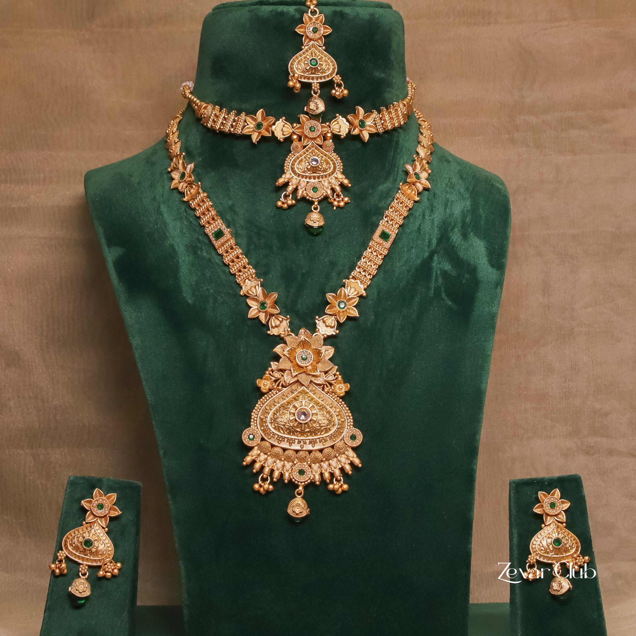 Zevar Club Naveli Antique Rajwaada Full Set