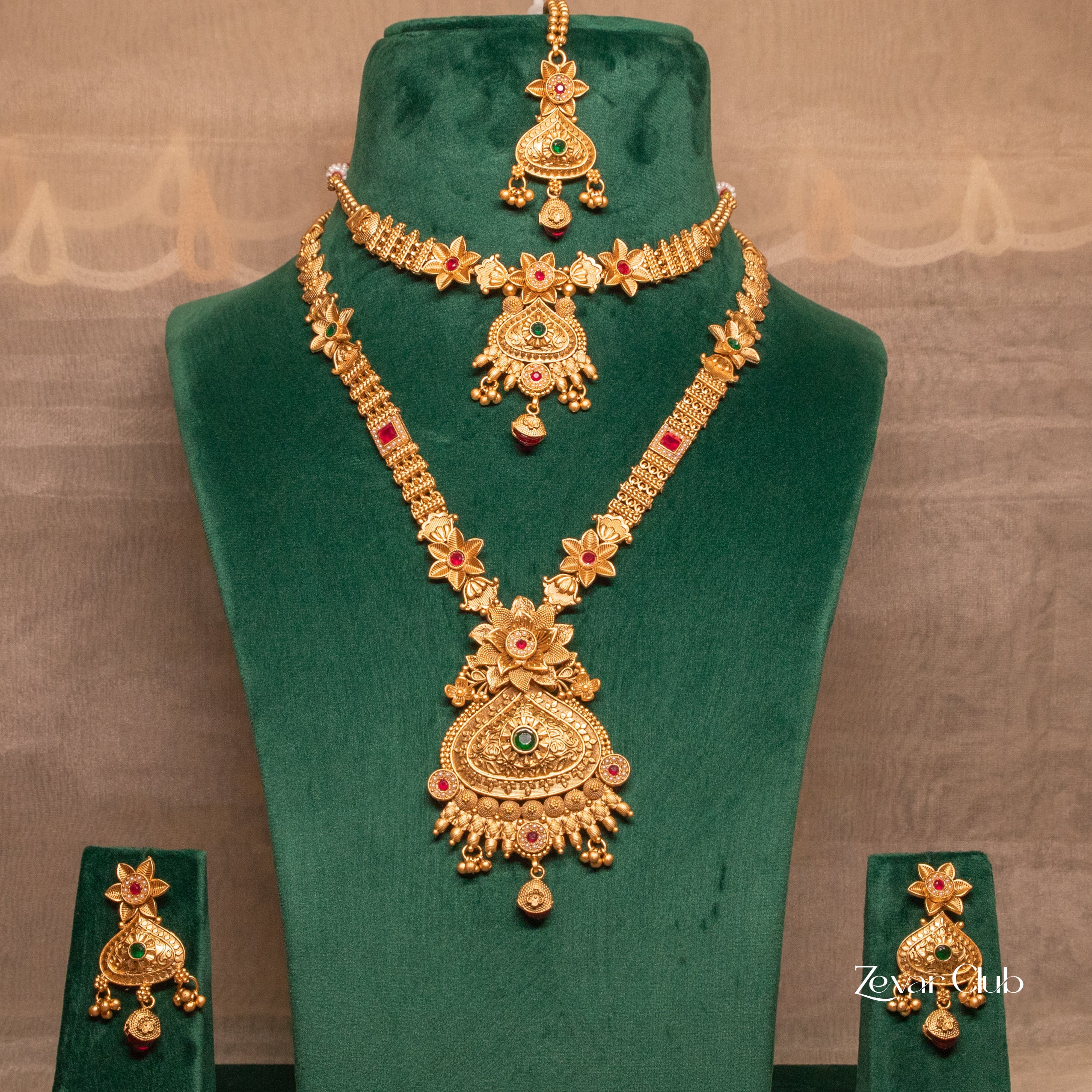 Zevar Club Naveli Antique Rajwaada Full Set