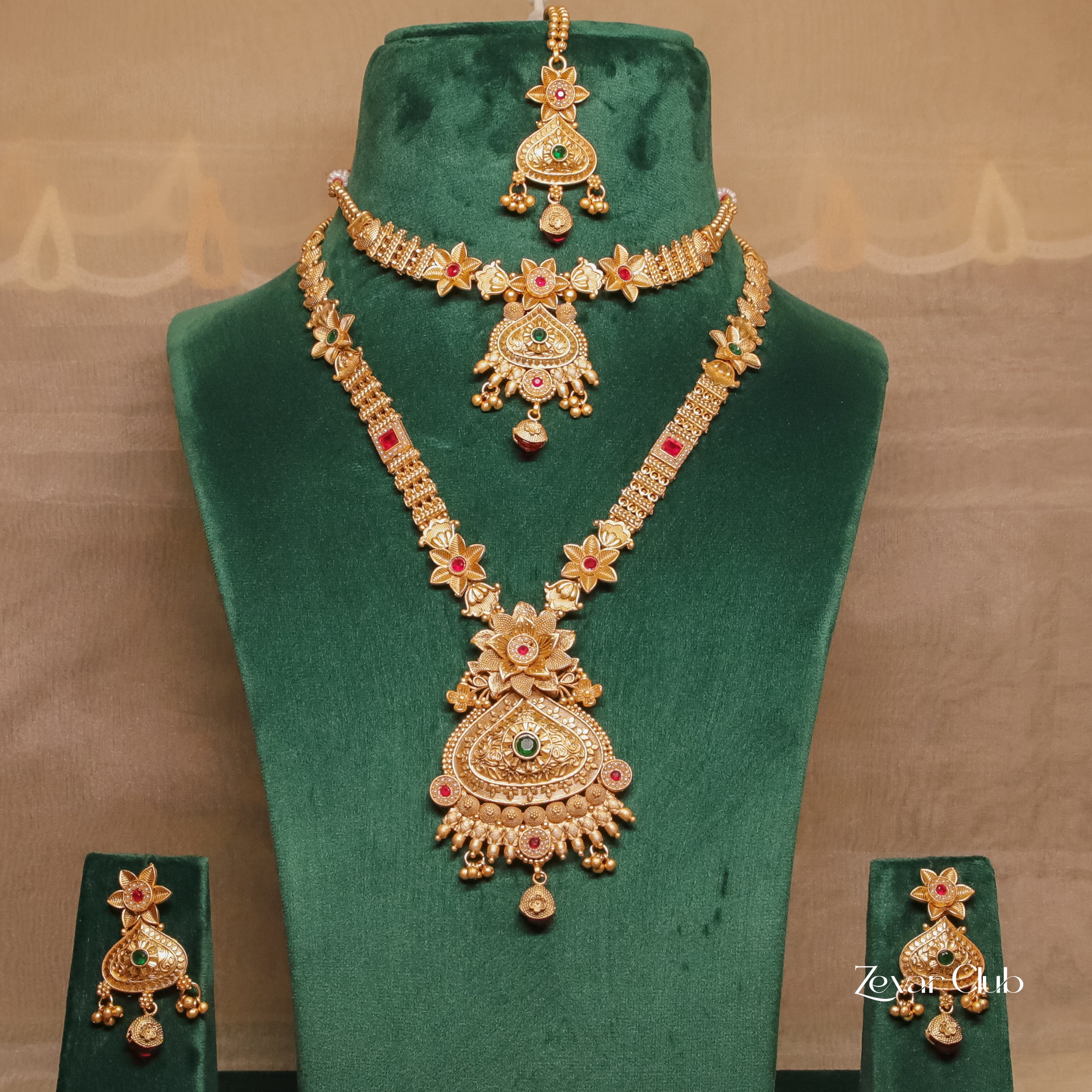 Zevar Club Naveli Antique Rajwaada Full Set
