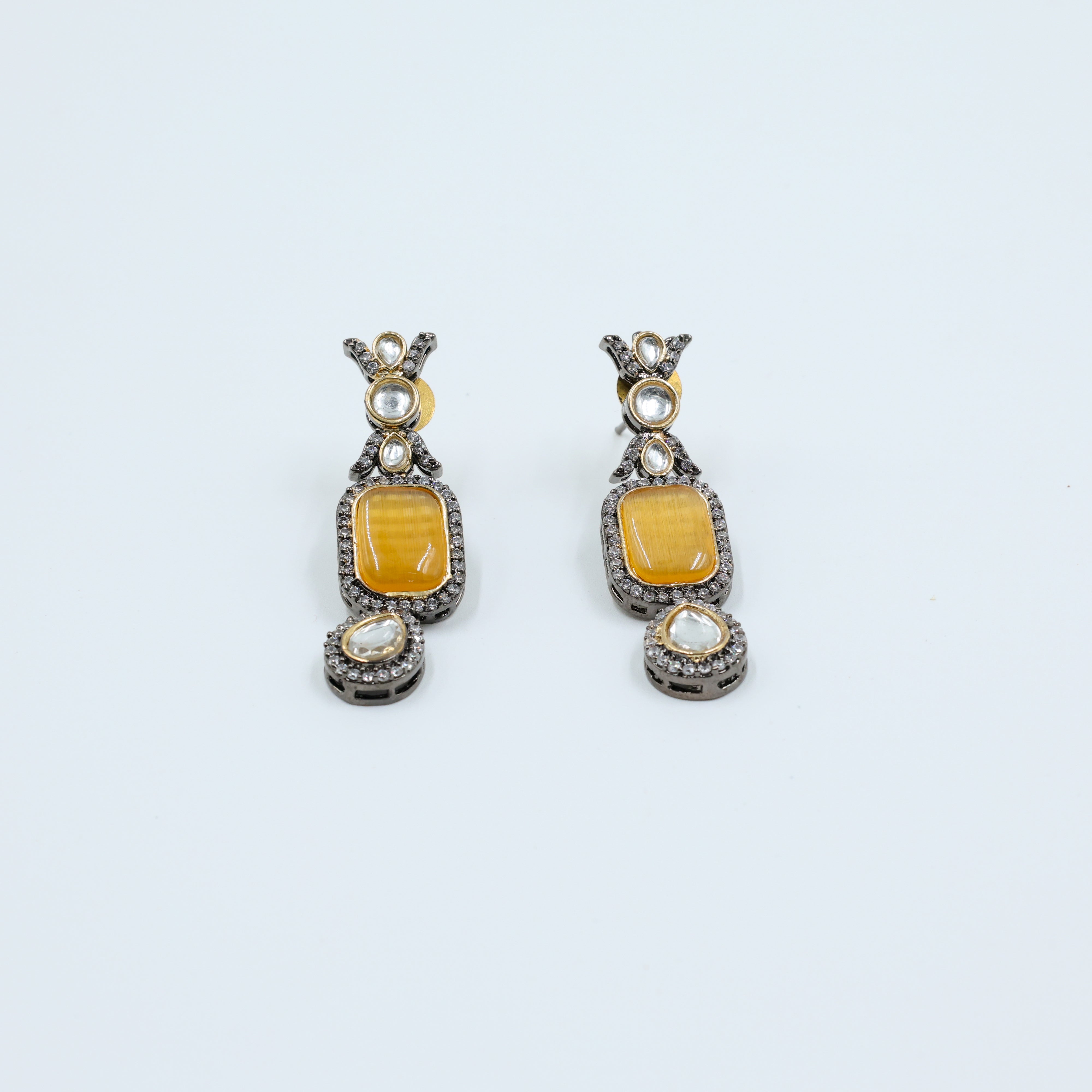 Victorian Diamond Choker with Earrings