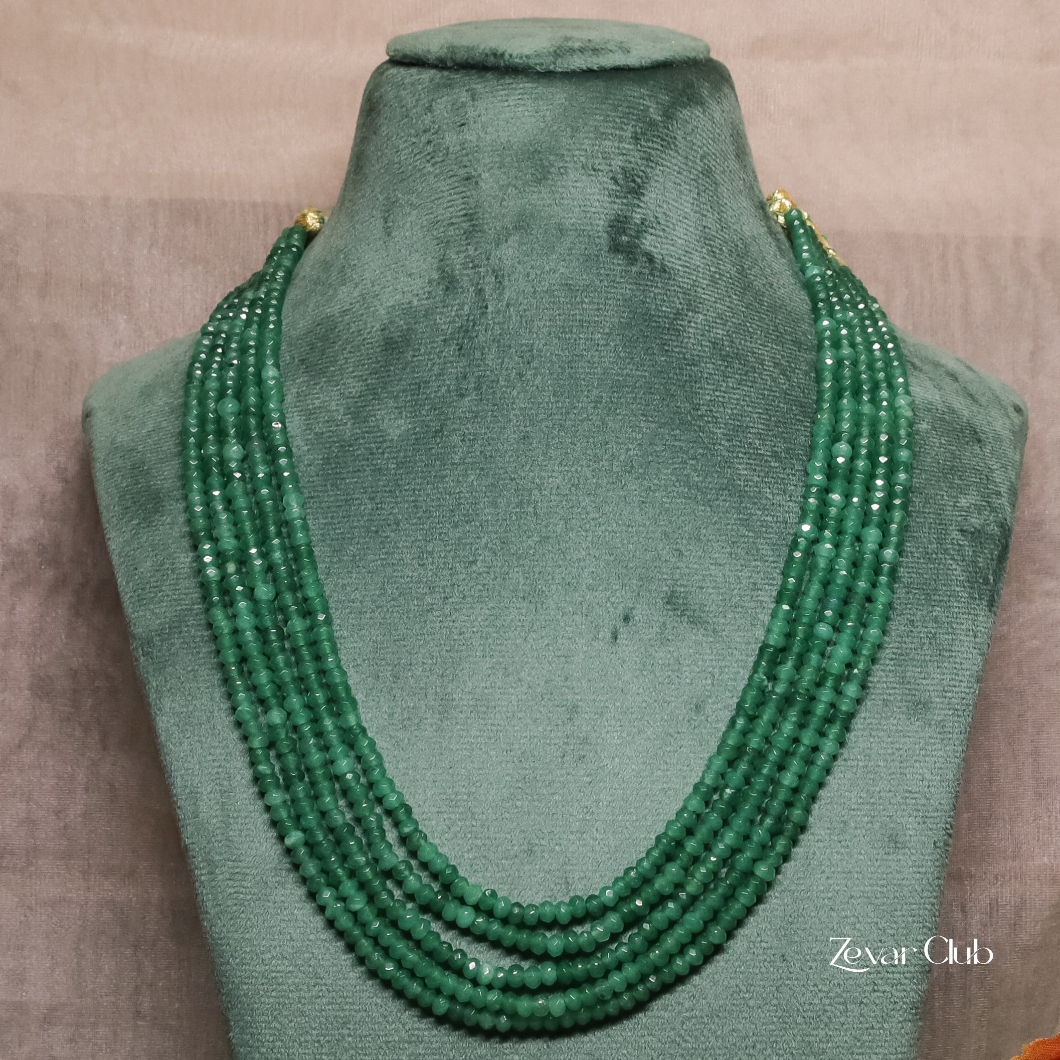 Zevar Club Varsha Five Layered Statement Necklace