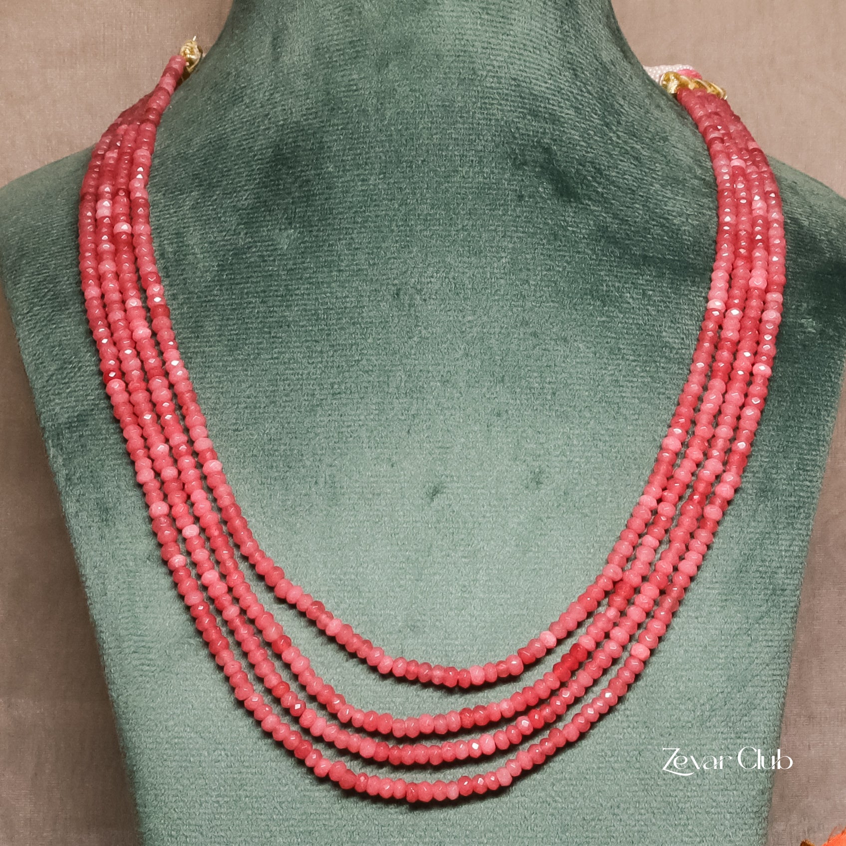 Zevar Club Megha Four Lined Statement Necklace