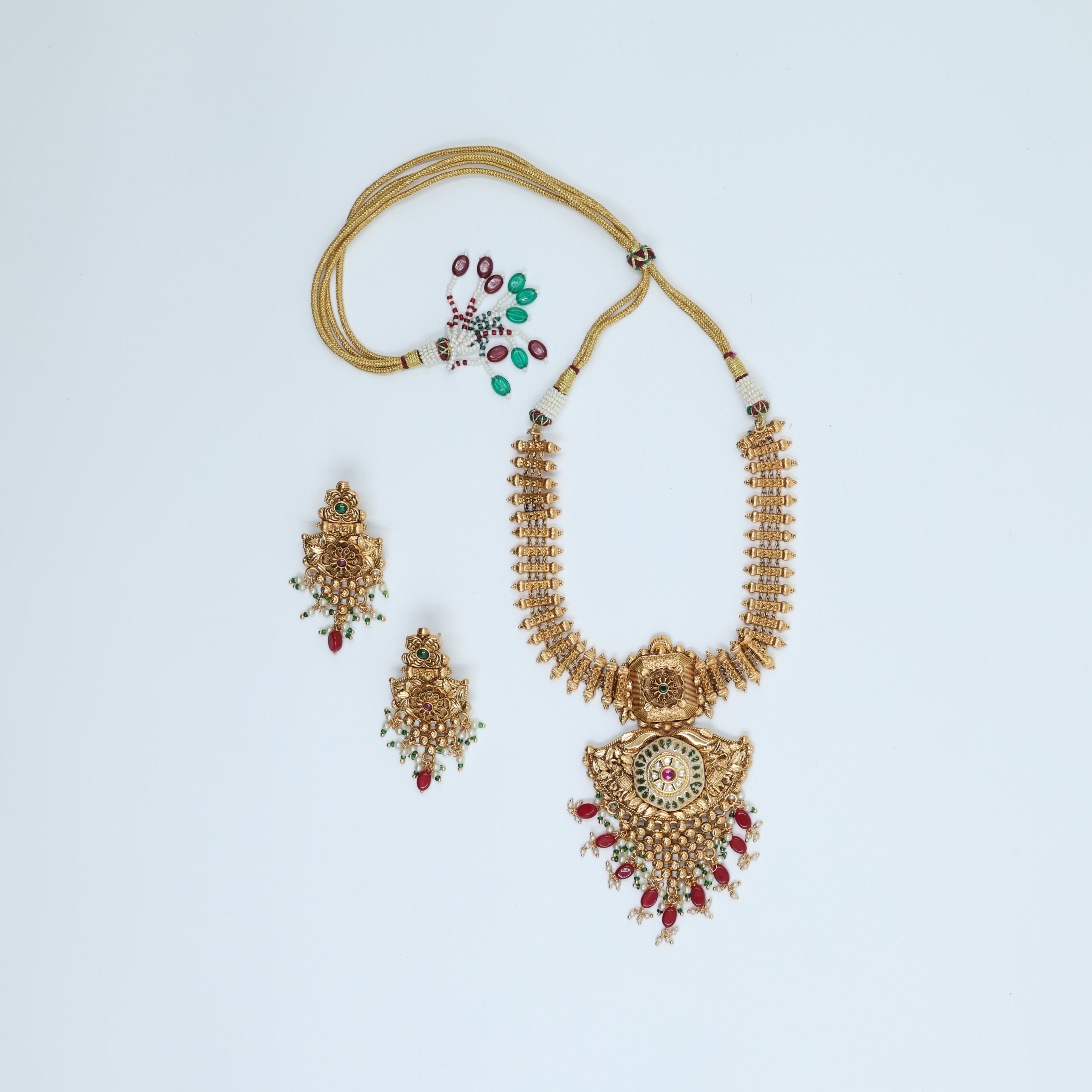 Mystic Antique 22K Gold Plated Elegant Set
