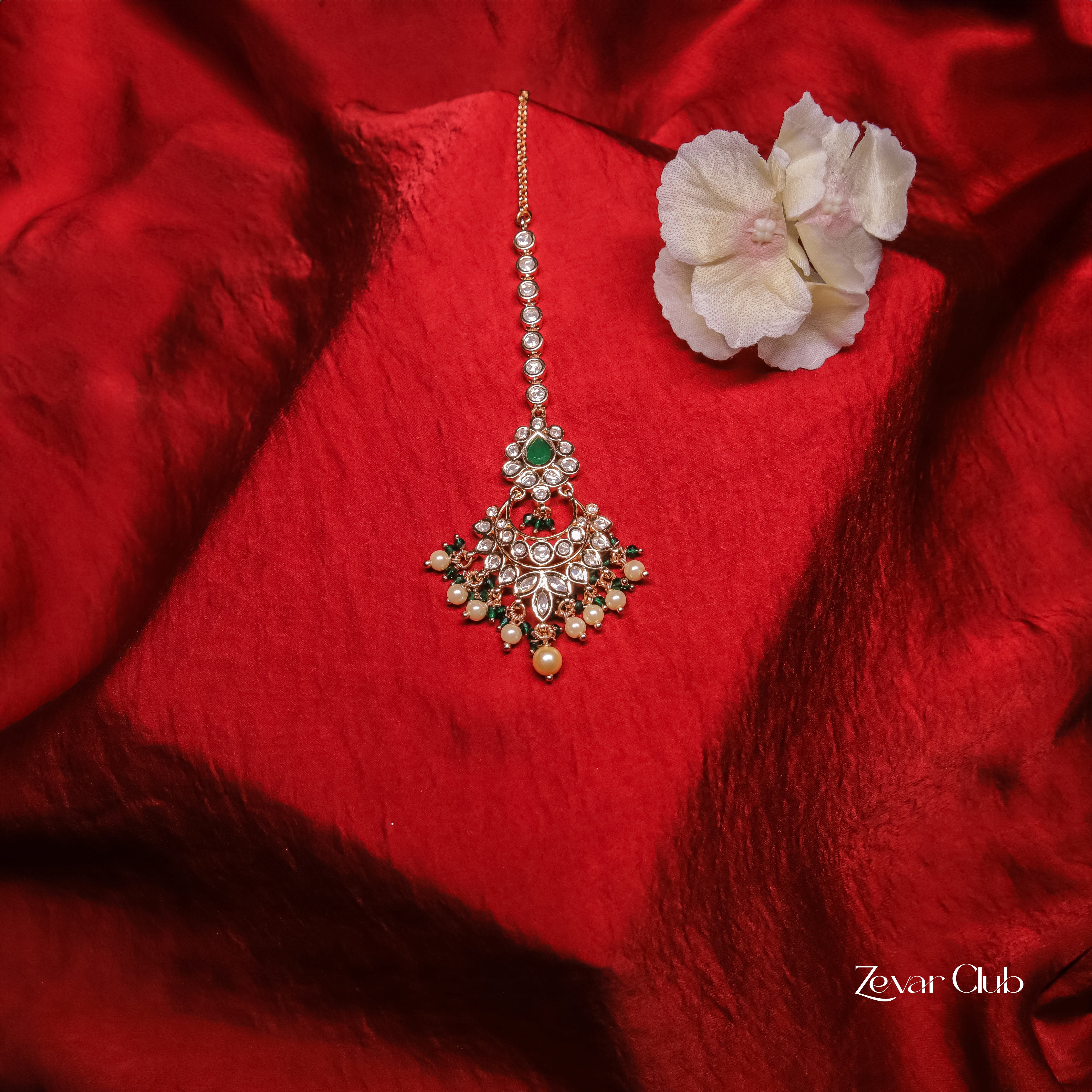 Zevar Club Classic Kundan Dastaan Mangtika