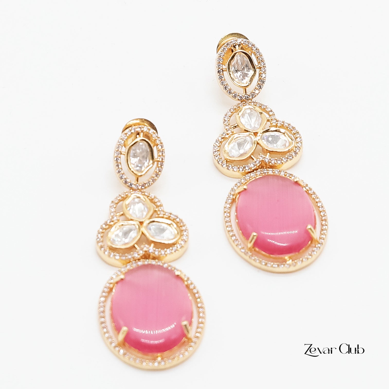 Zevar Club Chic Charismatic Drop Earrings