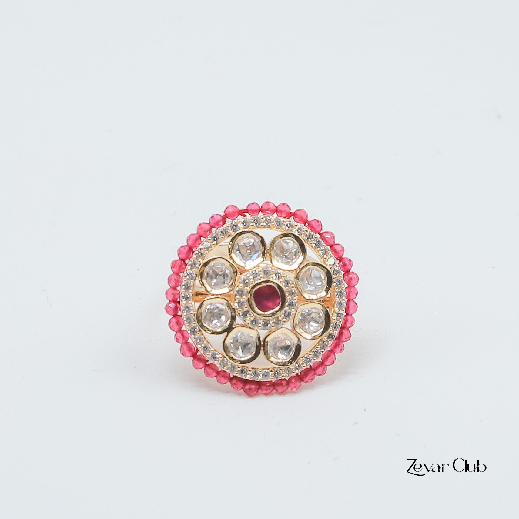 Zevar Club Charismatic Kundan Ring