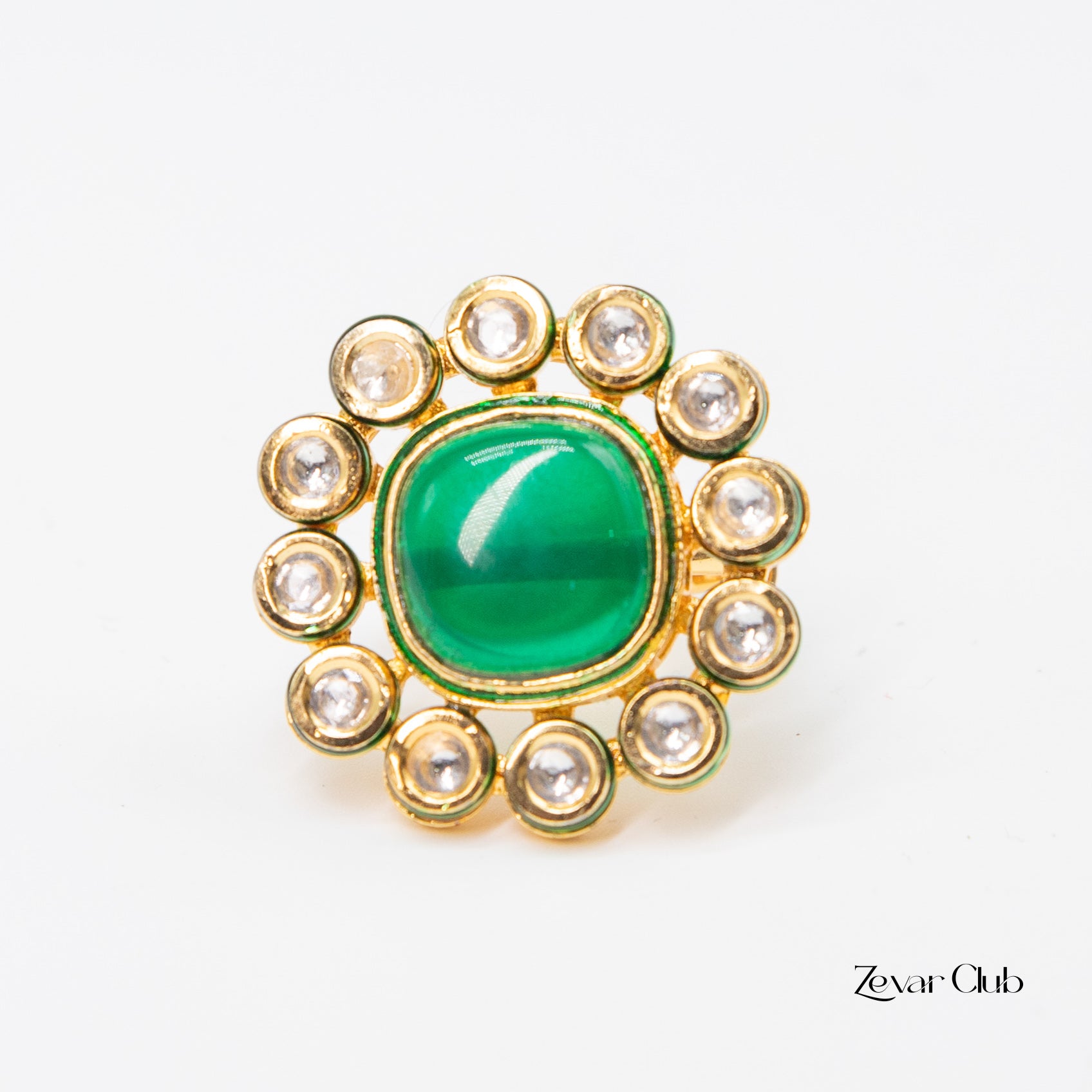 Elegance Extraordinaire Statement Solid Adjustable Ring