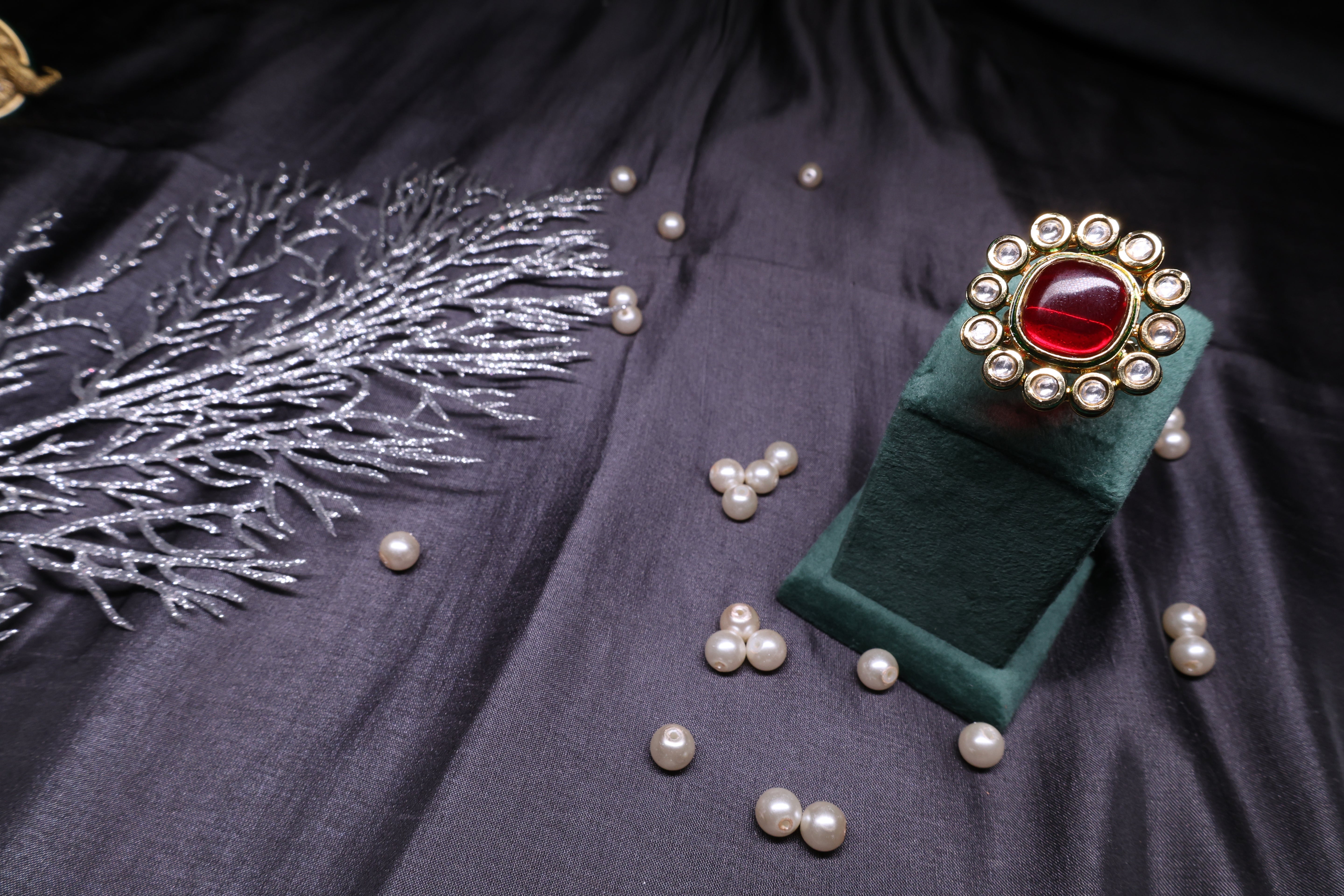 Elegance Extraordinaire Statement Solid Adjustable Ring