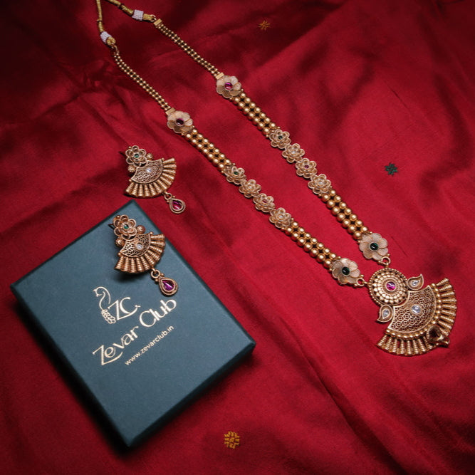22K Gold Plated Fusion Antique Long Set