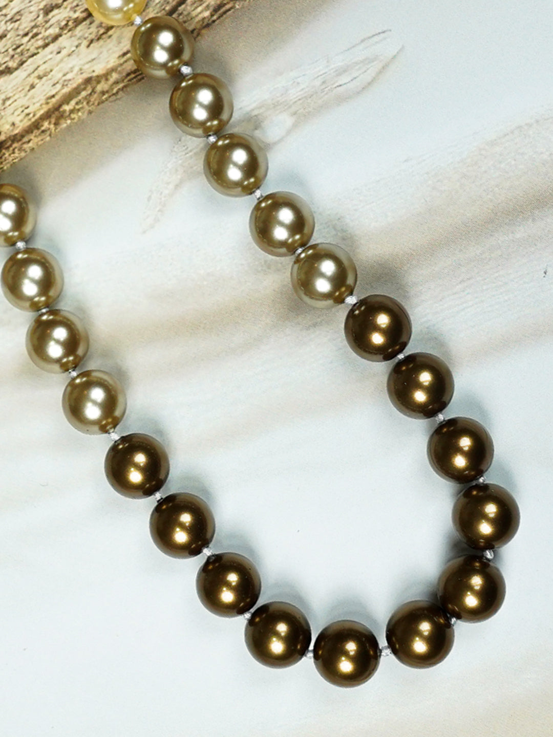Zevar Club Single Statement Pearl Necklace
