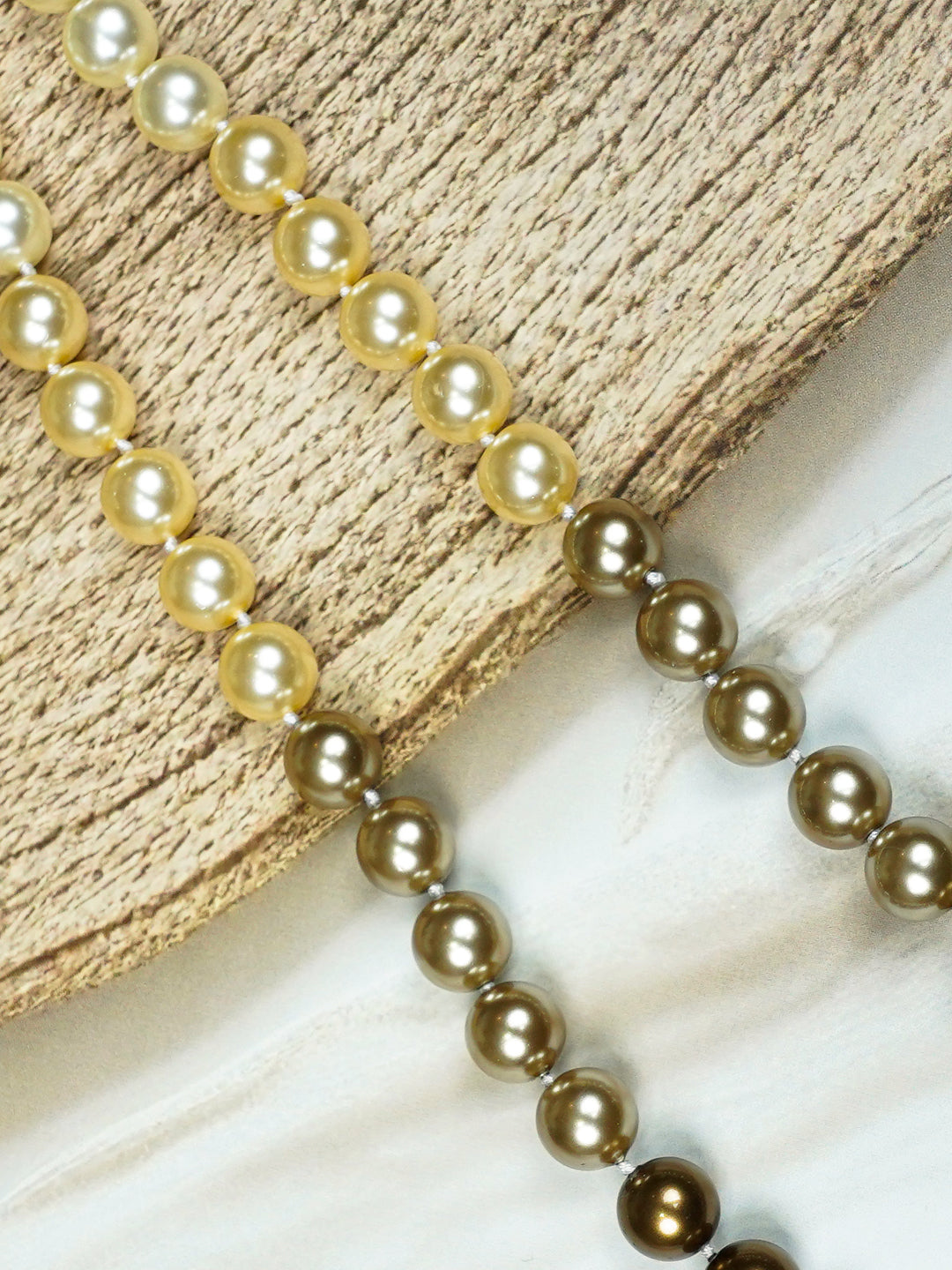 Zevar Club Single Statement Pearl Necklace