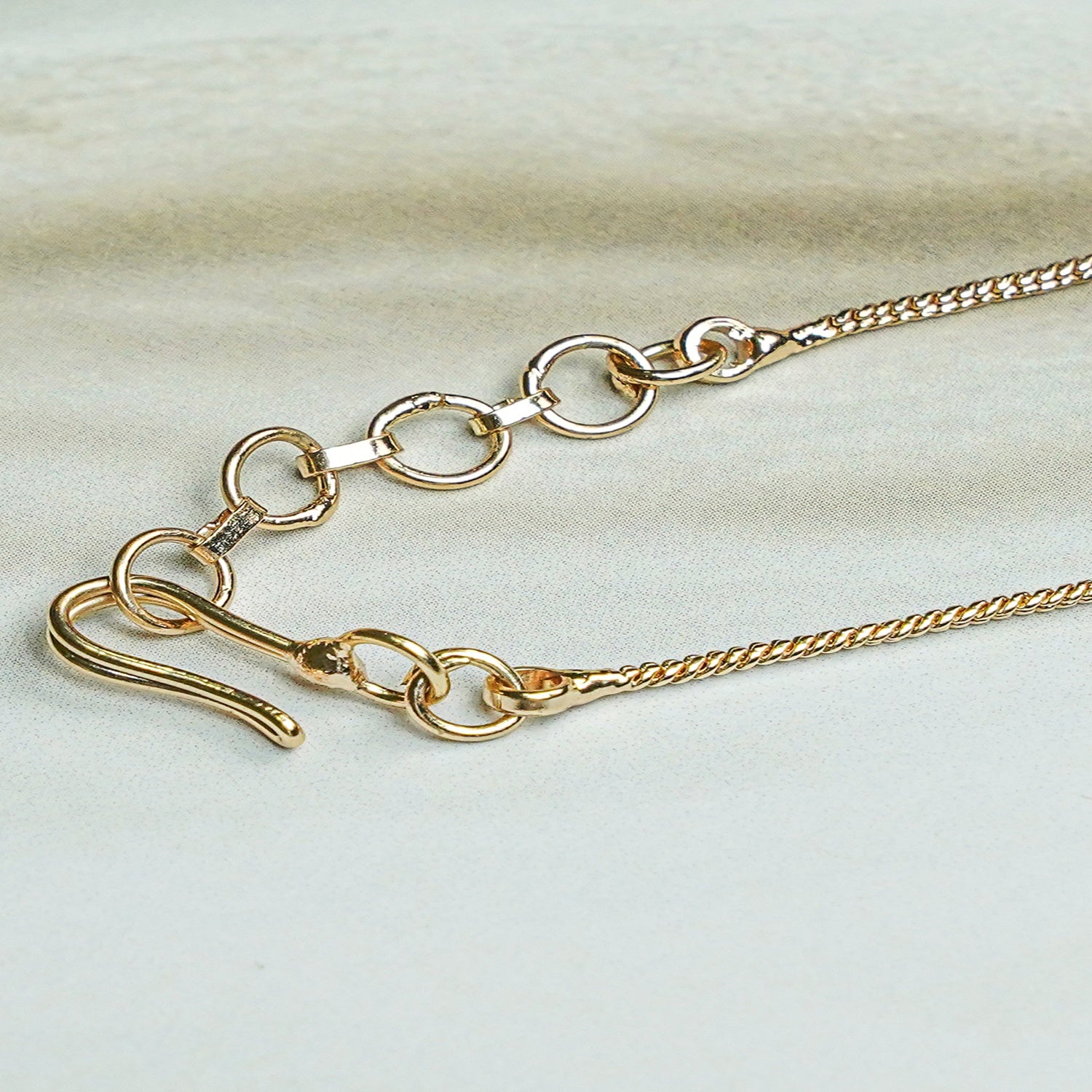 Zevar Club 22K Gold-Plated Oval-Shaped Cubic Zirconia Studded Pendant Necklace Set for Women