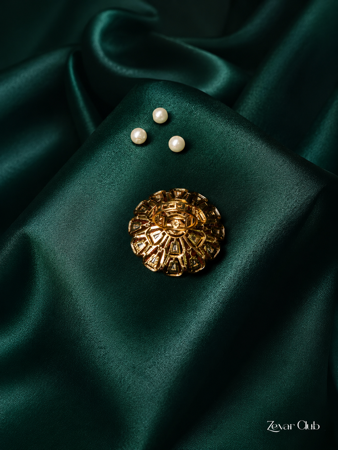 Zevar Club Cocktail Victorian Ring