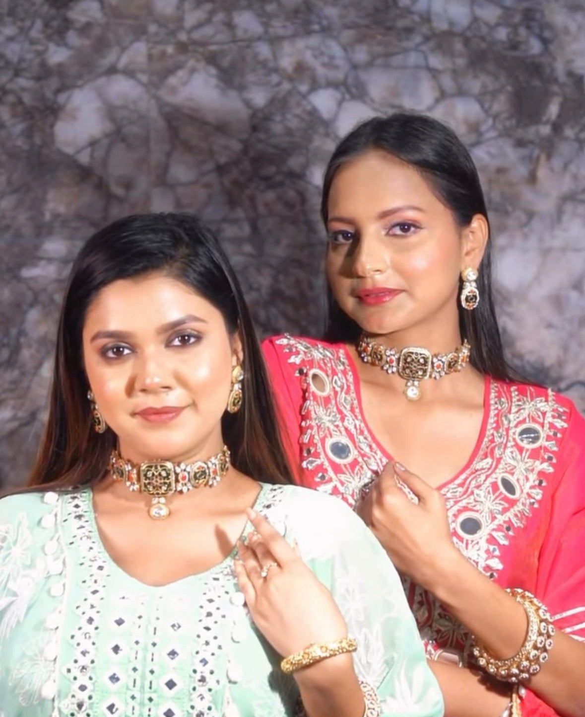 Emerald Navratan Set