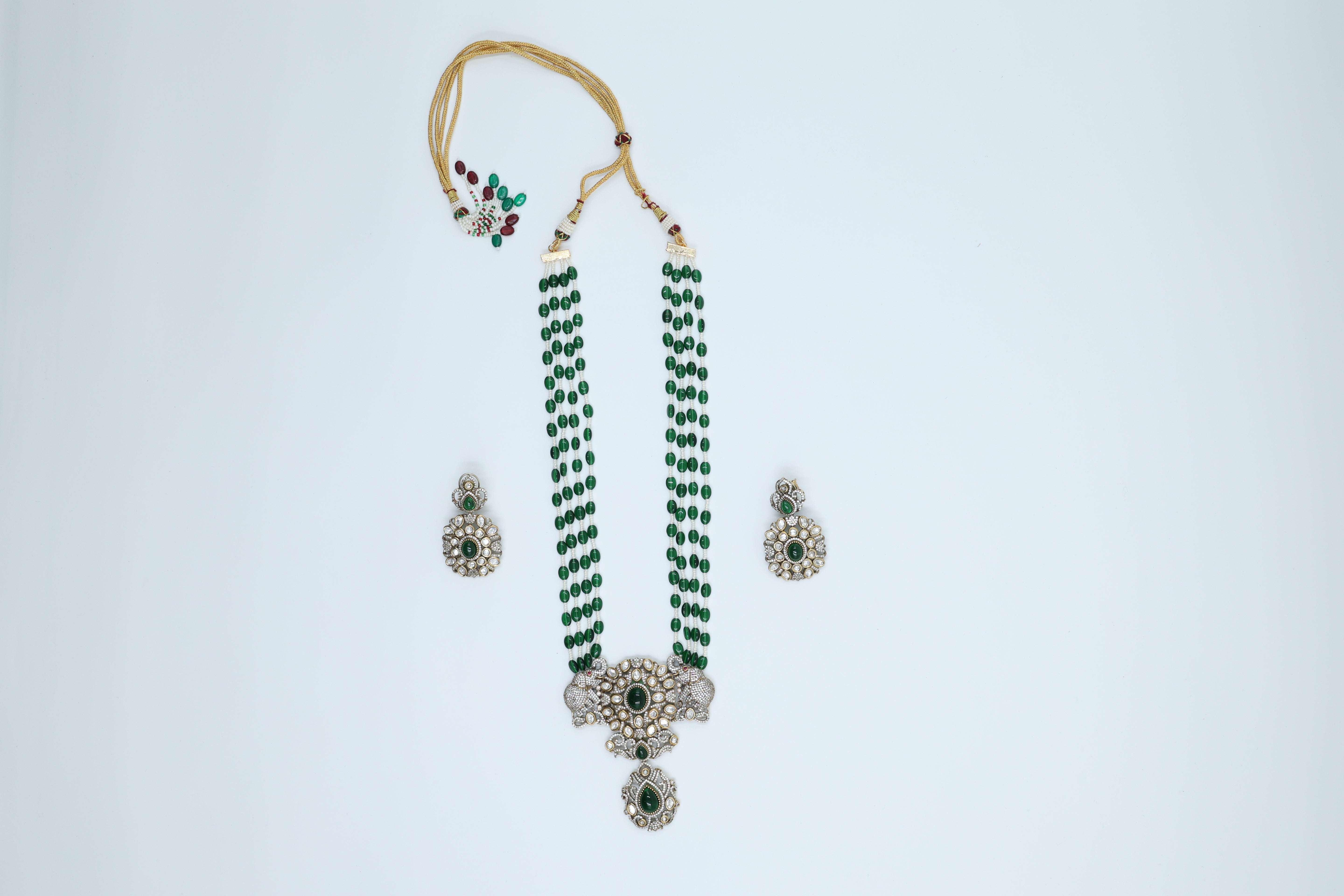 Multifaceted Long Set in Victorian Diamonds