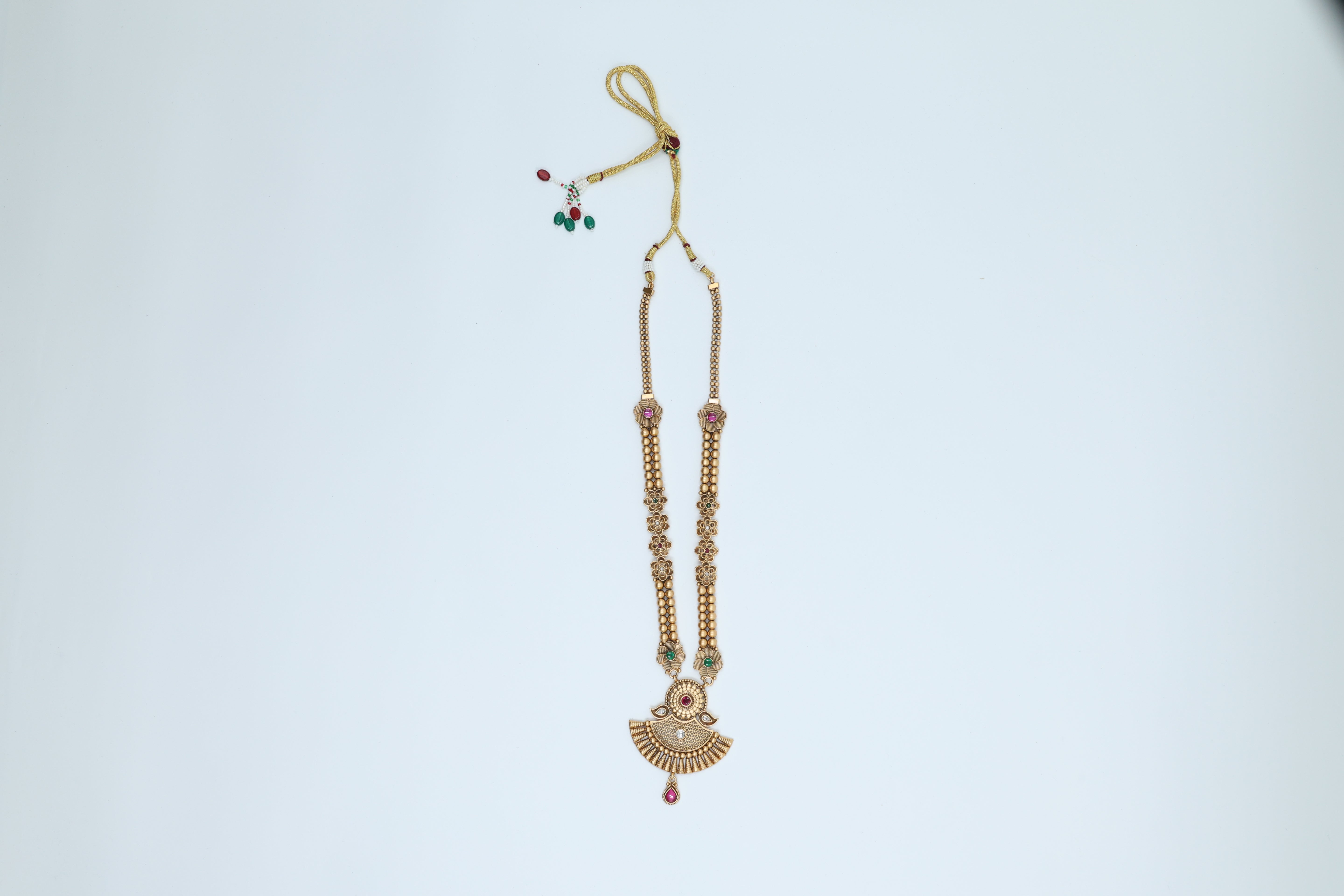 22K Gold Plated Fusion Antique Long Set