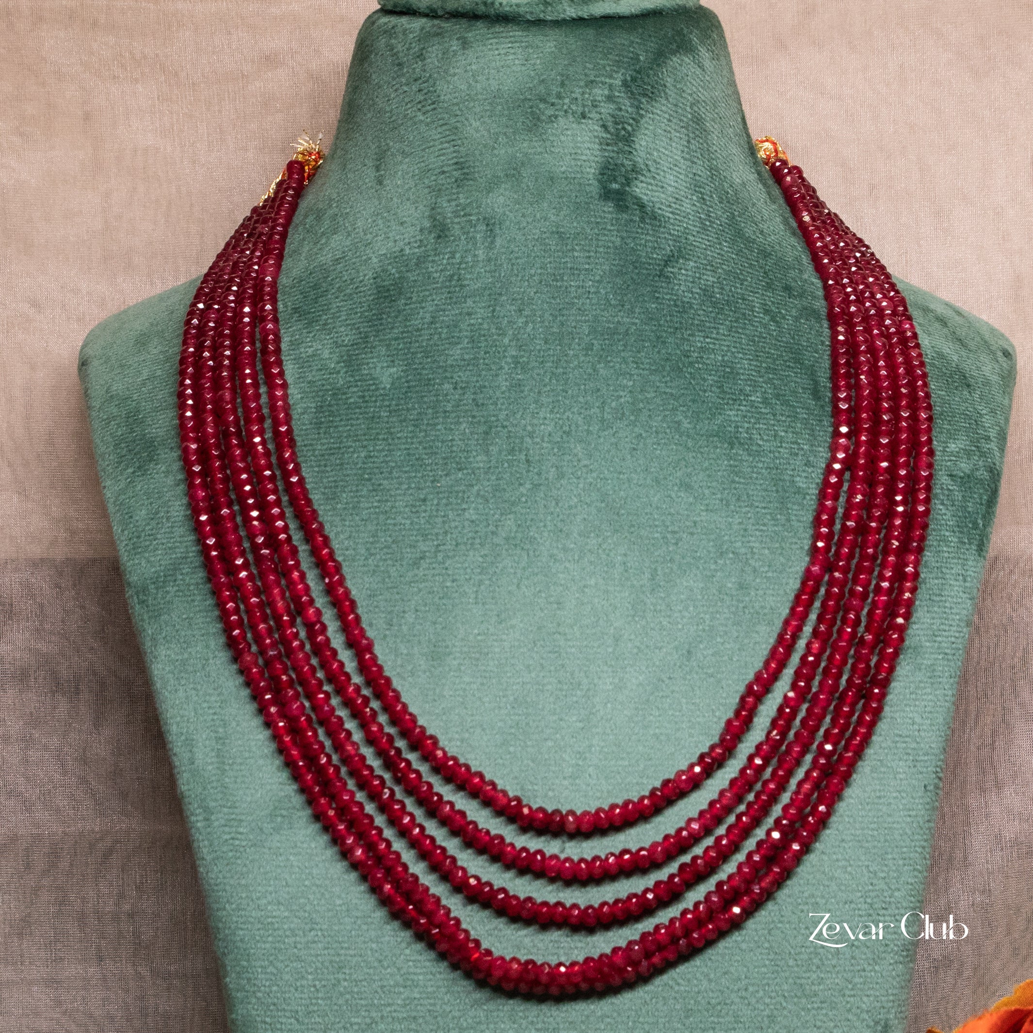 Zevar Club Varsha Five Layered Statement Necklace