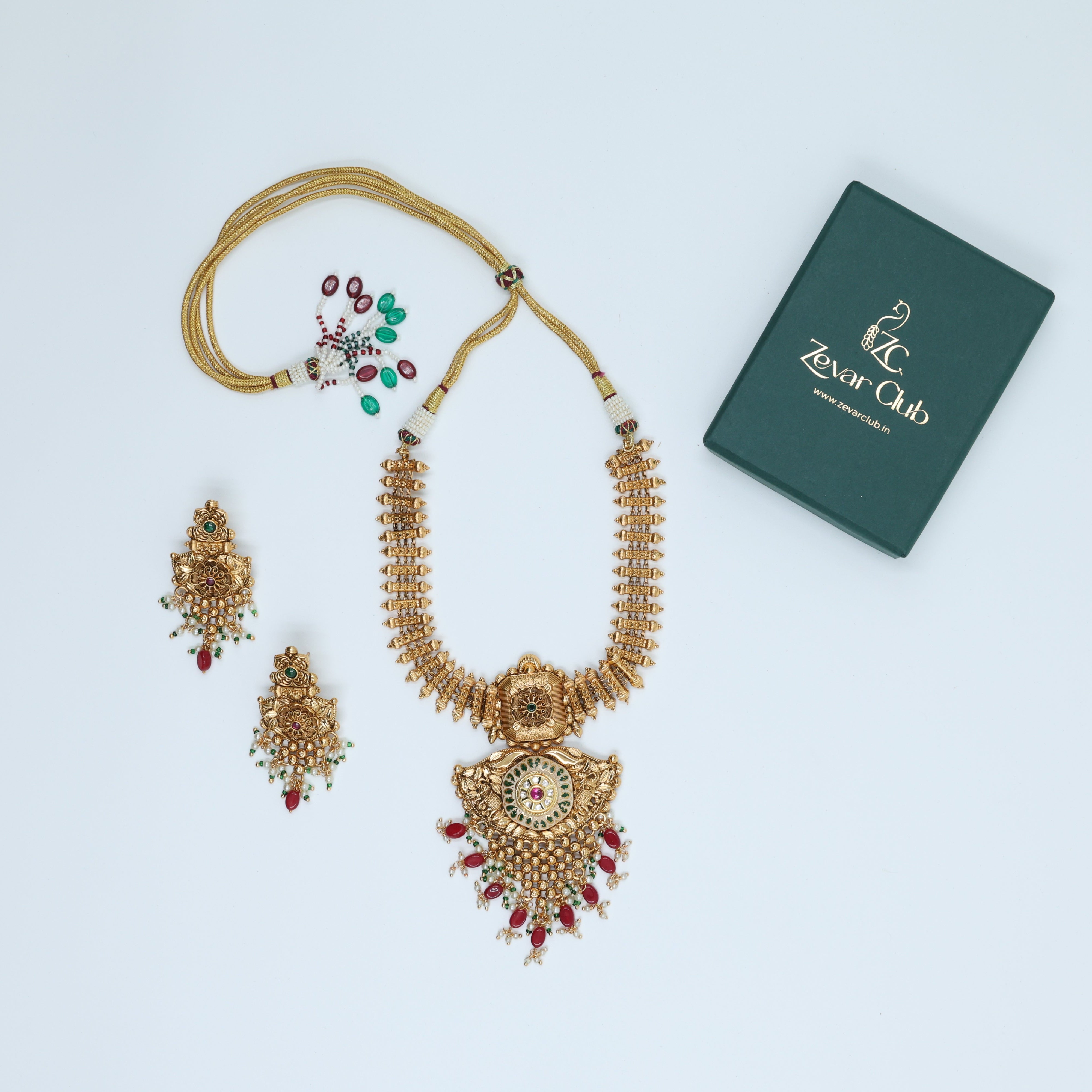 Mystic Antique 22K Gold Plated Elegant Set