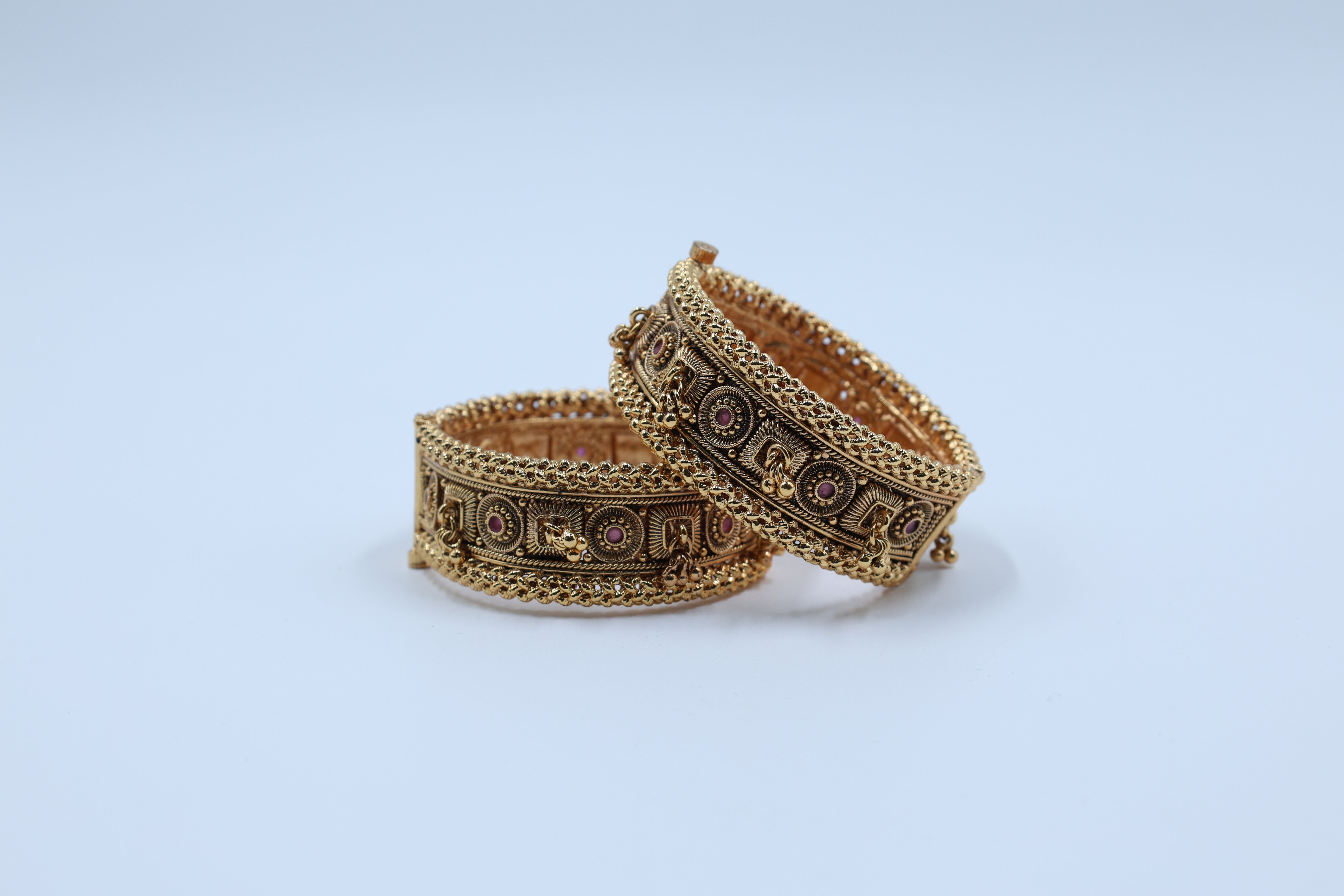 Antique Rajwada Bangles, Set of 2