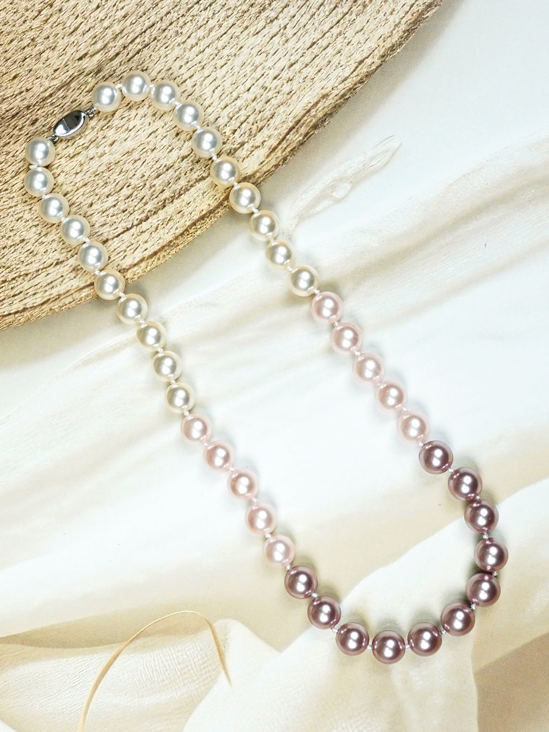 Zevar Club Single Statement Pearl Necklace