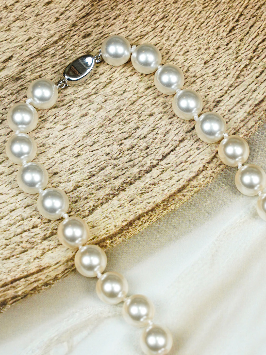 Zevar Club Single Statement Pearl Necklace