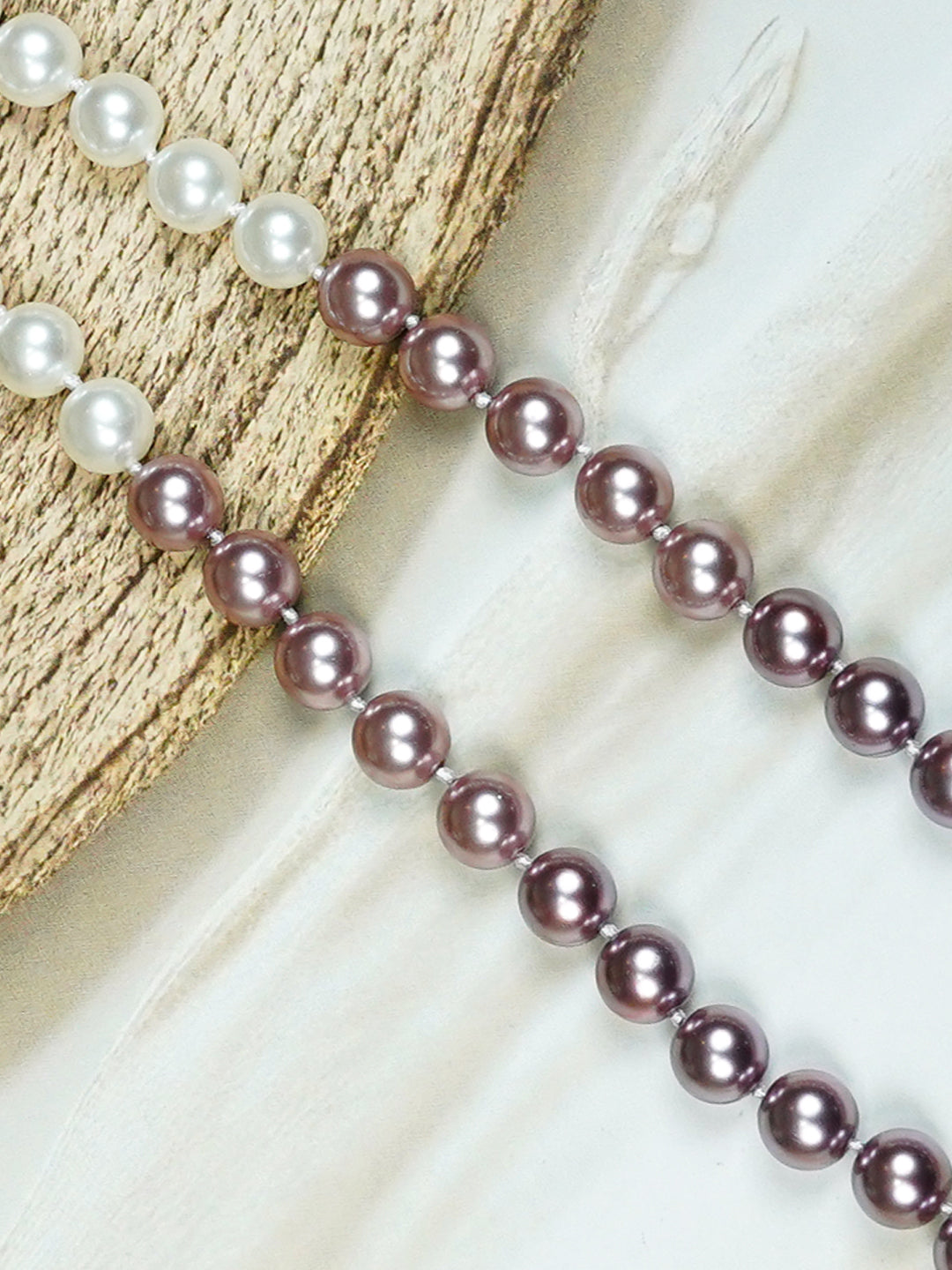 Zevar Club Single Statement Pearl Necklace