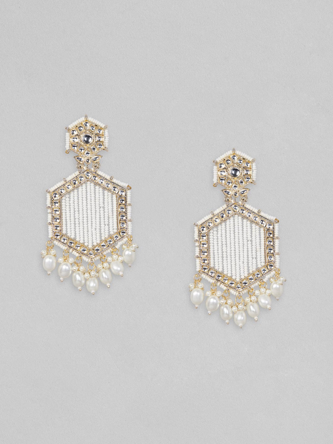 Celebration Wear Handcrafted Pearl Dangler Earrings